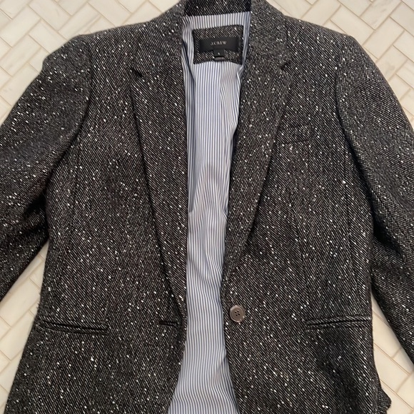 J Crew size 8 blazer with shimmer - Picture 3 of 5
